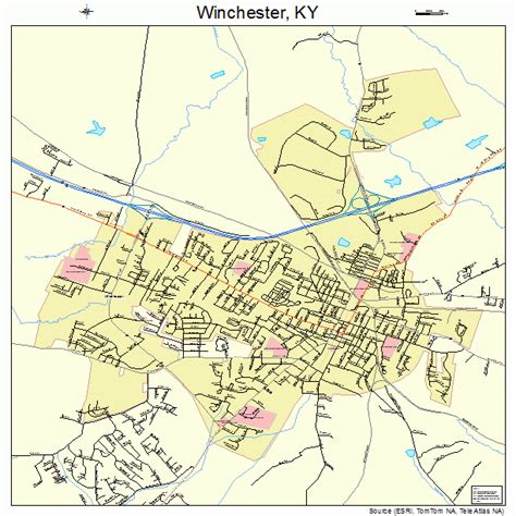 Winchester Zip Code Map