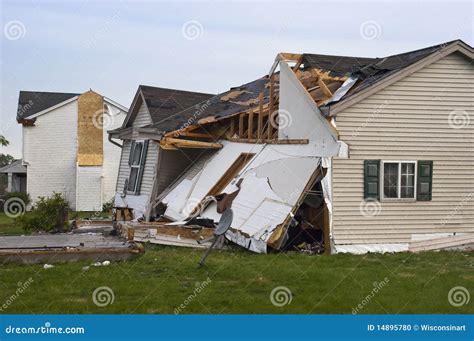 Wind Damage to a House