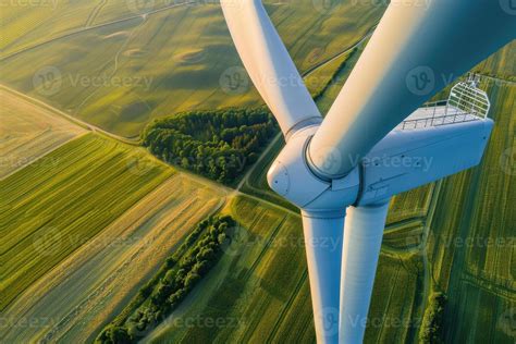 Wind Turbines Close Up