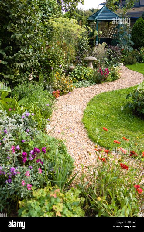 Winding Garden Path