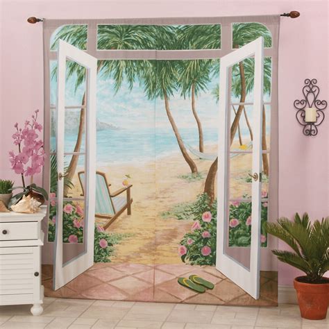 Window Art Curtain Panels