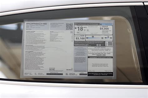 Window Sticker For Car By Vin