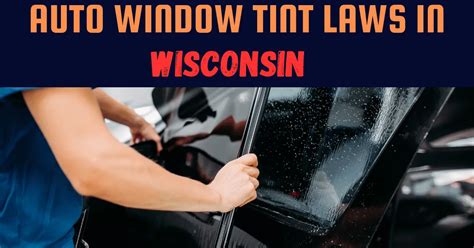 window tinting faqs wisconsin