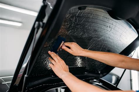 Window Tinting Process