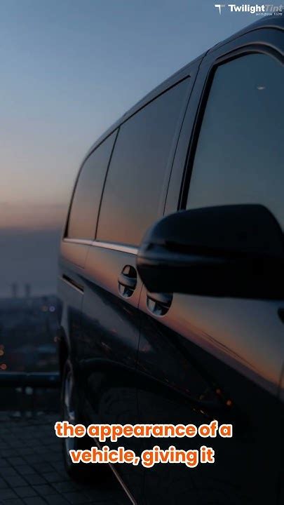 Window Tinting for Improved Aesthetics