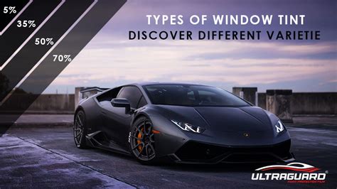Window Tints Styles and Types