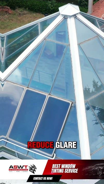 Image of window tinting contributing to a greener future