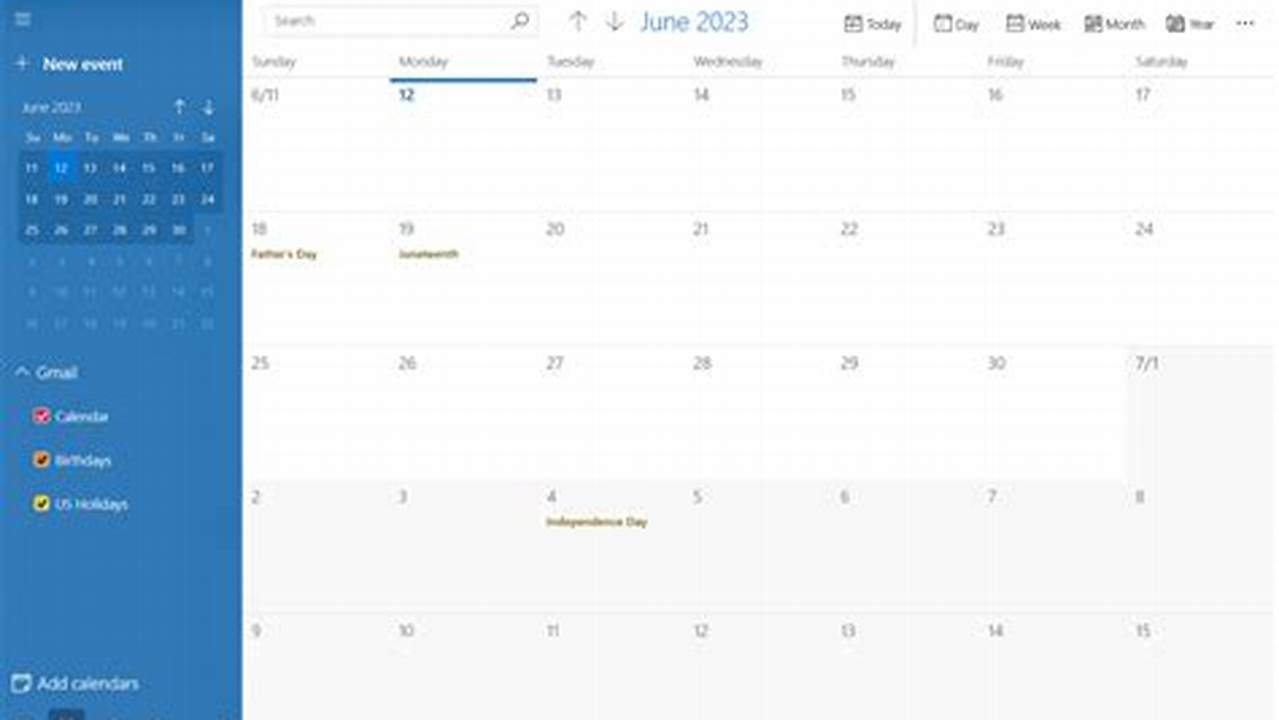Windows Calendar App Not Opening