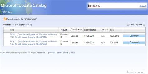 Windows 10 KB4467699 (OS Build 15063.1478)