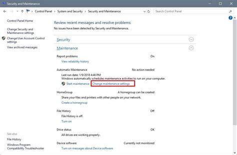 Windows 10 Maintenance