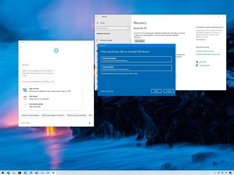 Windows 10 May 2020 update features