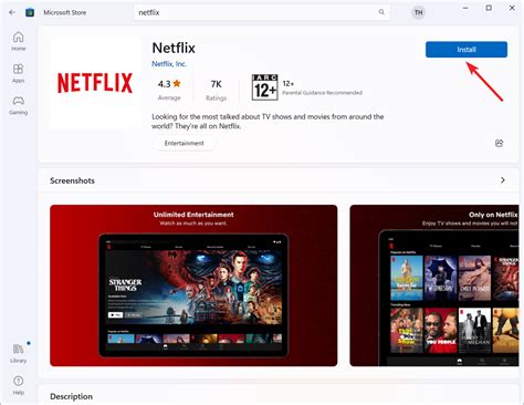 Experience Full-Screen Entertainment with Windows 10 Netflix App