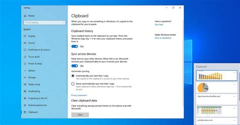 Windows 10 copy-and-paste updates
