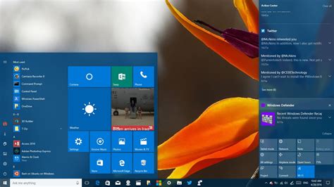 Windows 10 notifications