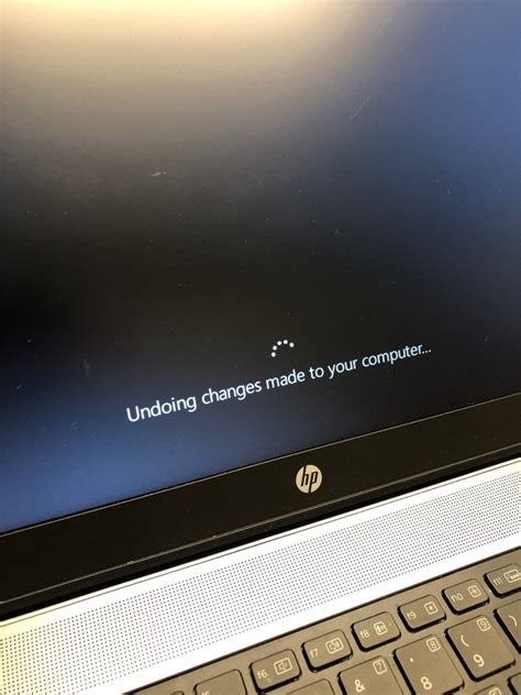 Windows 10 undoing changes made to your computer