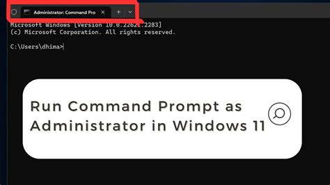Windows 11 Command Prompt Admin