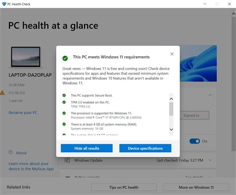 Windows 11 Compatibility Tool Download: PC Health Check