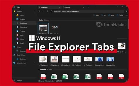 Windows 11 File Explorer tabs