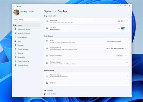 Windows 11 HDR requirements