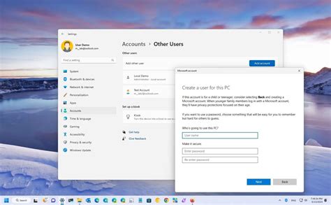 Pengaturan Akun Lokal Windows 11