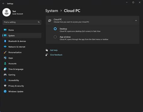 Windows 11 gets better Cloud PC integration