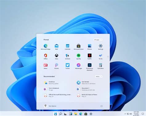 Windows 11 interface