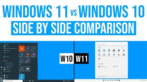 Windows 11 vs Windows 10