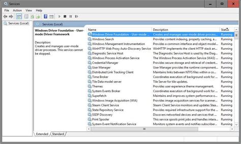 Windows 7/8/10 Services