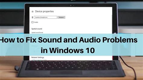 Windows Audio Problems Fixed