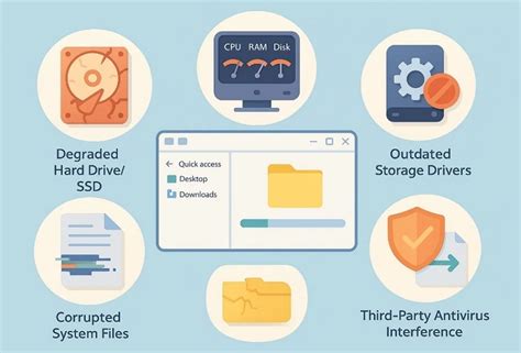Windows Explorer freezes when copying files
