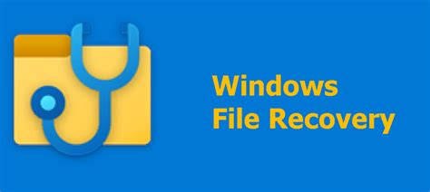 Tampilan Windows File Recovery