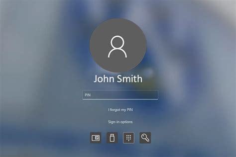 Windows Hello authentication