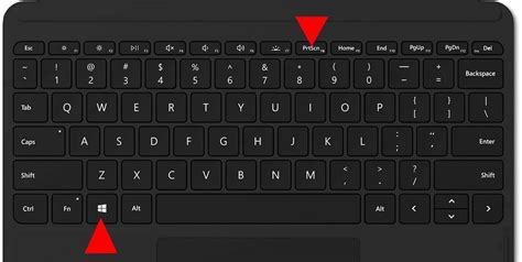 Windows Key + Print Screen Key