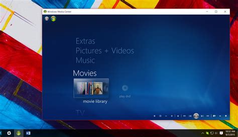 Windows Media Center in Windows 10