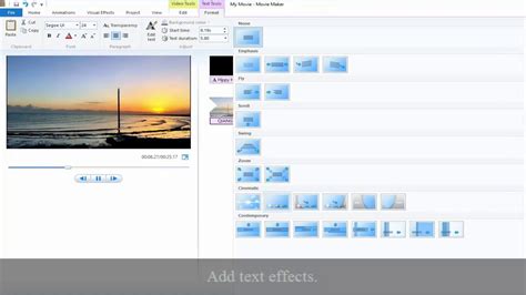 Unleash your Creativity with Windows Movie Maker Text Animation