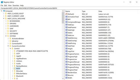 Windows Registry Key