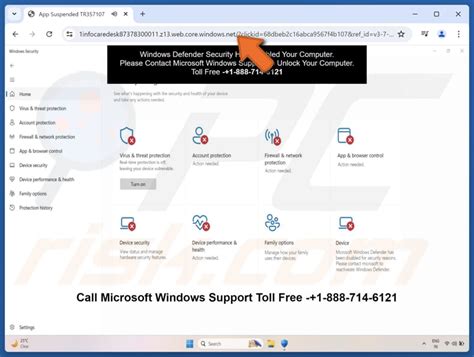 Windows Security Dashboard