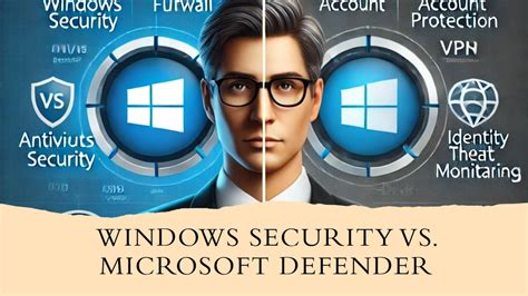 Windows Security vs. Microsoft Defender Antivirus