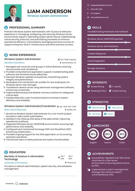 Junior System Administrator Resume Samples Vmware Resume Sample