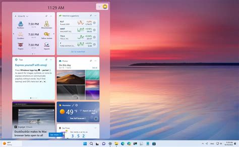 Windows Widgets
