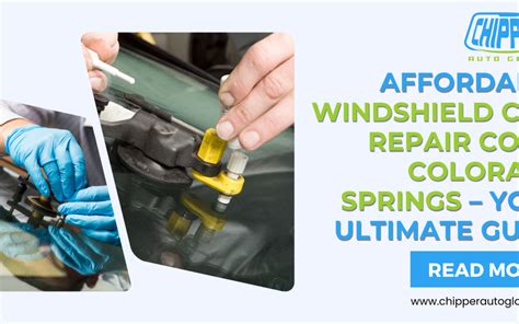Windshield Chip Repair in Colorado Springs