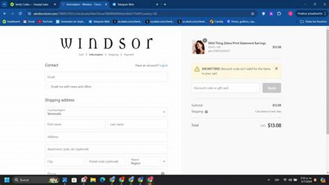 Windsor Store Discount Code 2024