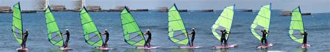 Windsurfing Steering Tacking