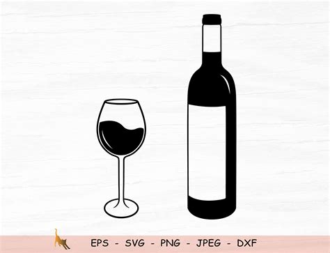 A Toast to Style: Uncorking the Beauty of Wine Bottle SVG File Designs