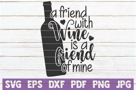 Download Wine Bundle SVG / Cut Files /... Crafts