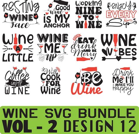 Download Wine Bundle Vol 2 For Cricut