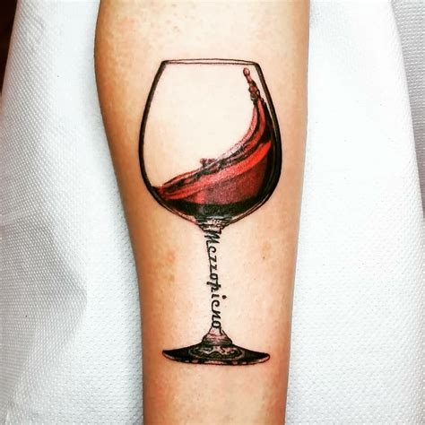 11 Wine Tattoos That'll Make You Wind Down With a Glass