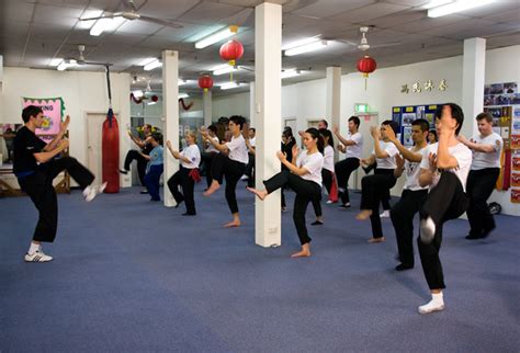 Wing Chun Class Atmosphere