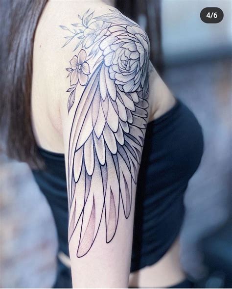 Wing Tattoo Shoulder