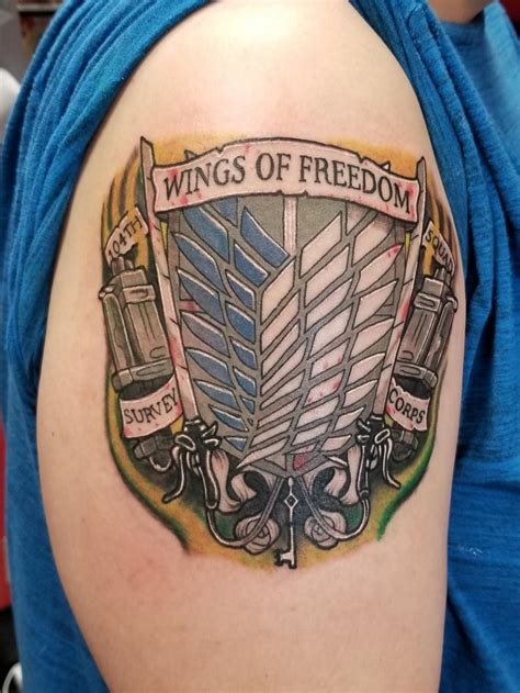 Symbol Of Freedom Wing Tattoo Lily Fashion Style